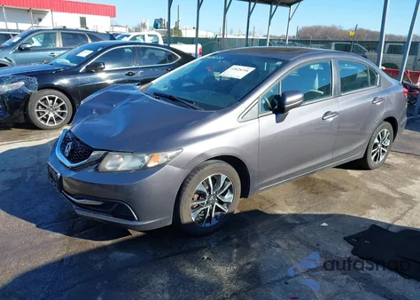 2015 Honda Civic Ex from USA, damaged, VIN 19XFB2F81FE223015